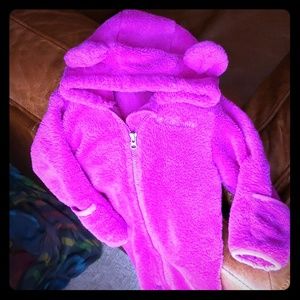 Columbia fleece bunting snowsuit